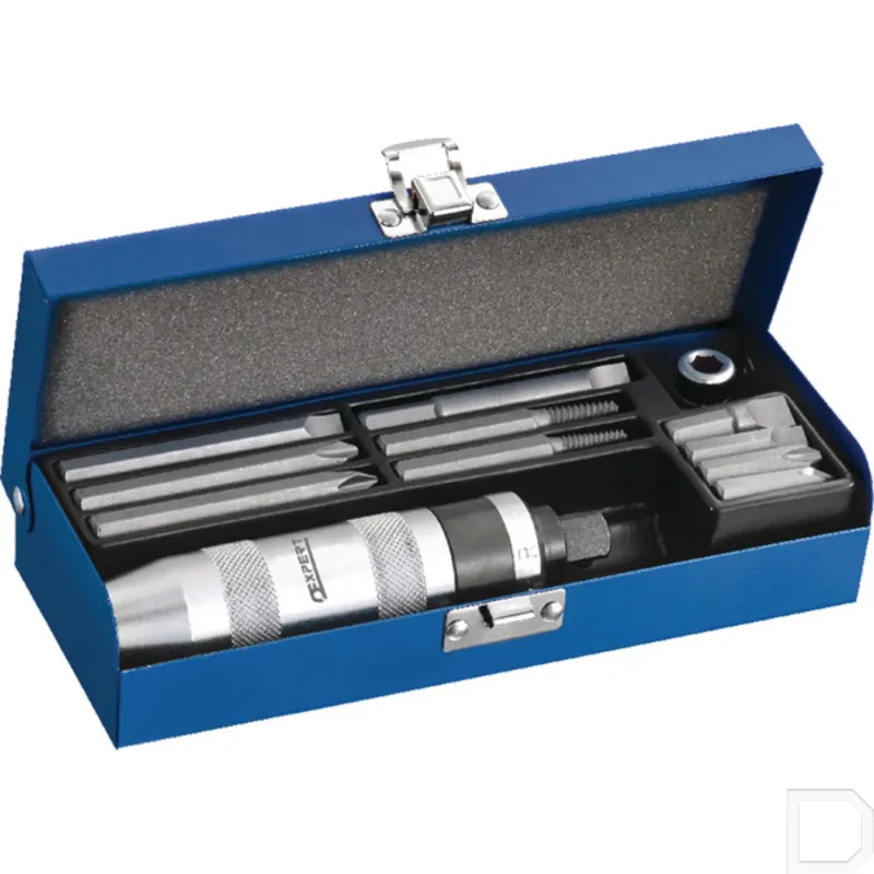 Bijna uitverkocht | Slagschroevendraaierset, 1/2", Vierkant, NS1800FE, Expert,E230301